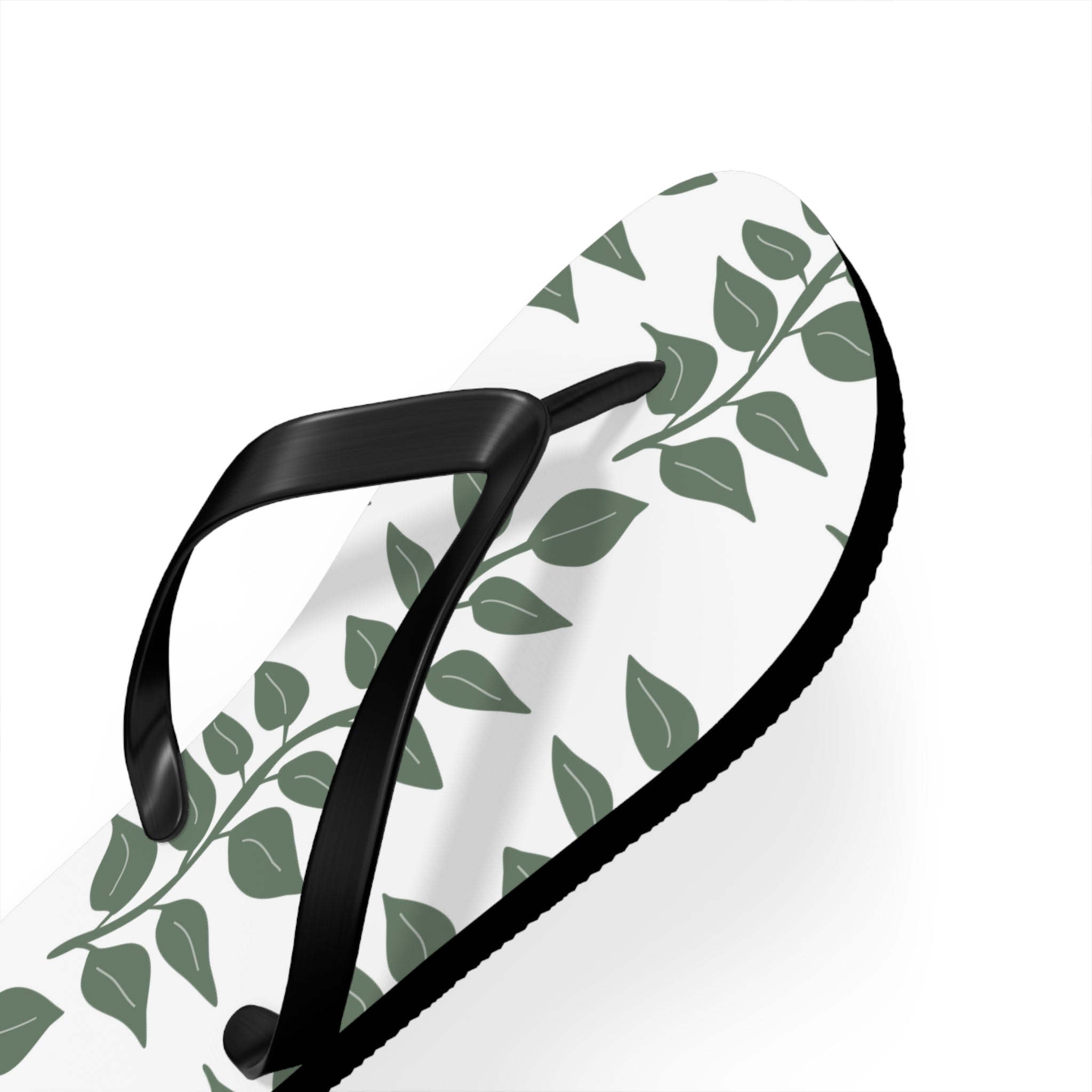 Leaf Vine Flip Flops — Botanical Summer Sandals